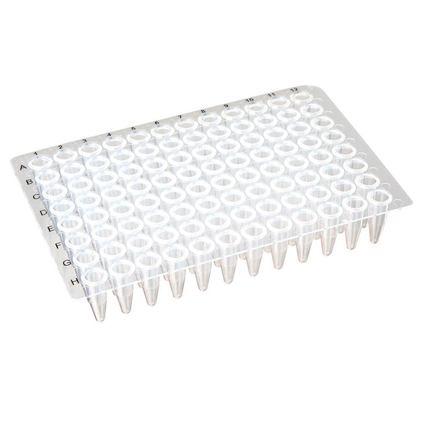 96-well PCR plate, 0.2mL, PP natural PK